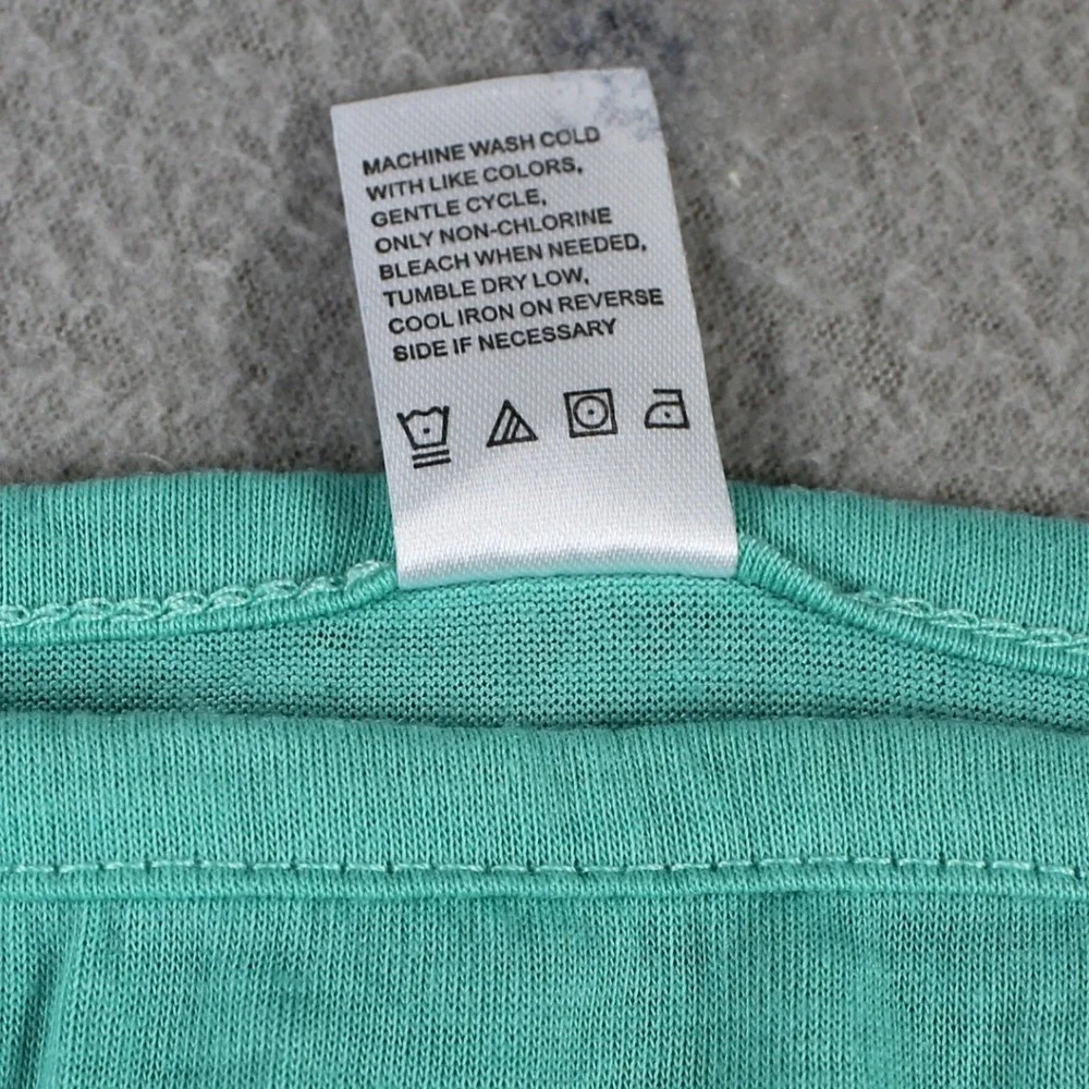 Cami Dress Spaghetti Strap Empire Waist Large Teal Green Summer Casual Babydoll